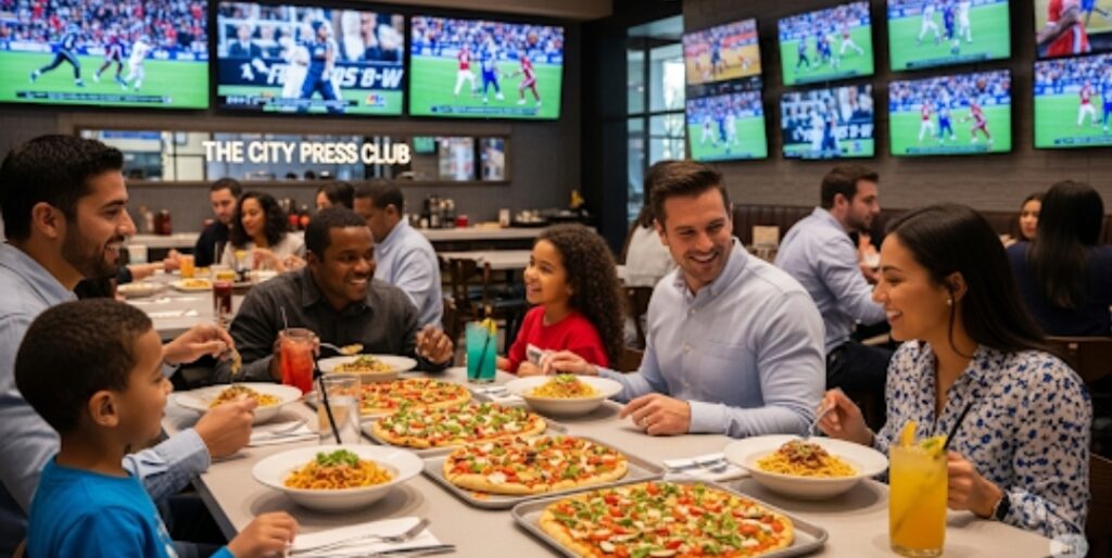 the commissary at G1NBC Studios!