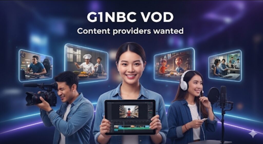 G1NBC VOD Welcomes New Content Providers