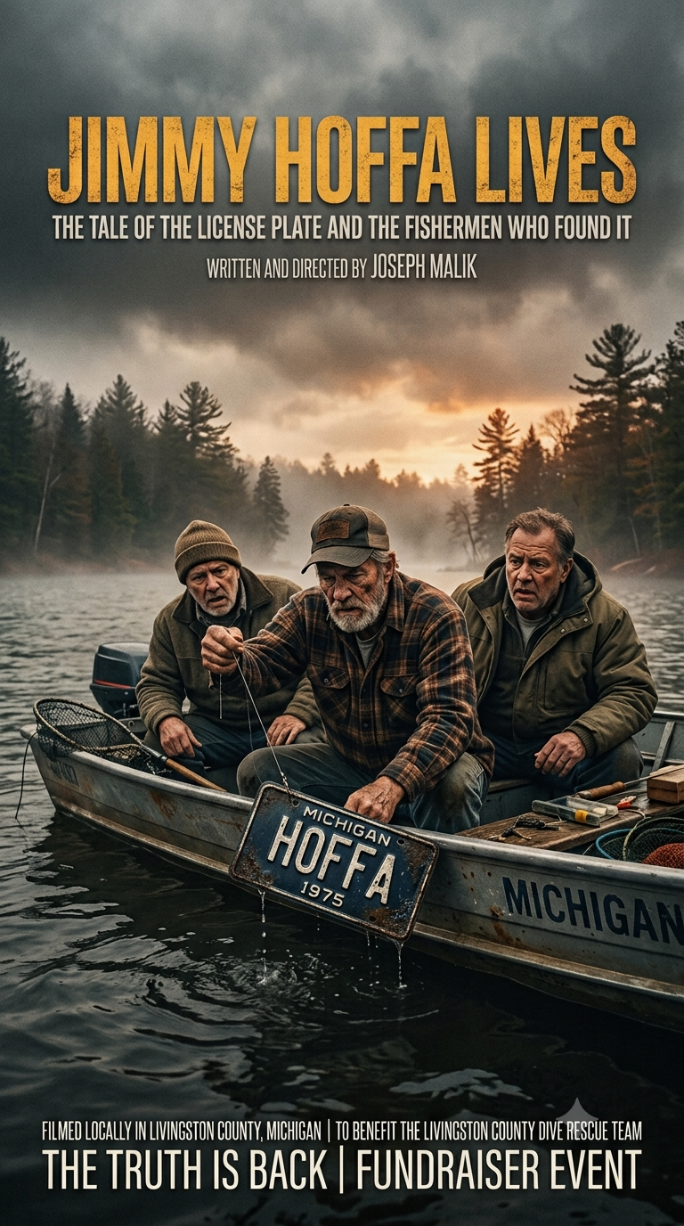 ​Local Fishermen, Unsolved Mysteries, and Local Celebs: Local Independent Film Supporting Livingston County Dive Rescue Team Set for Re-Release