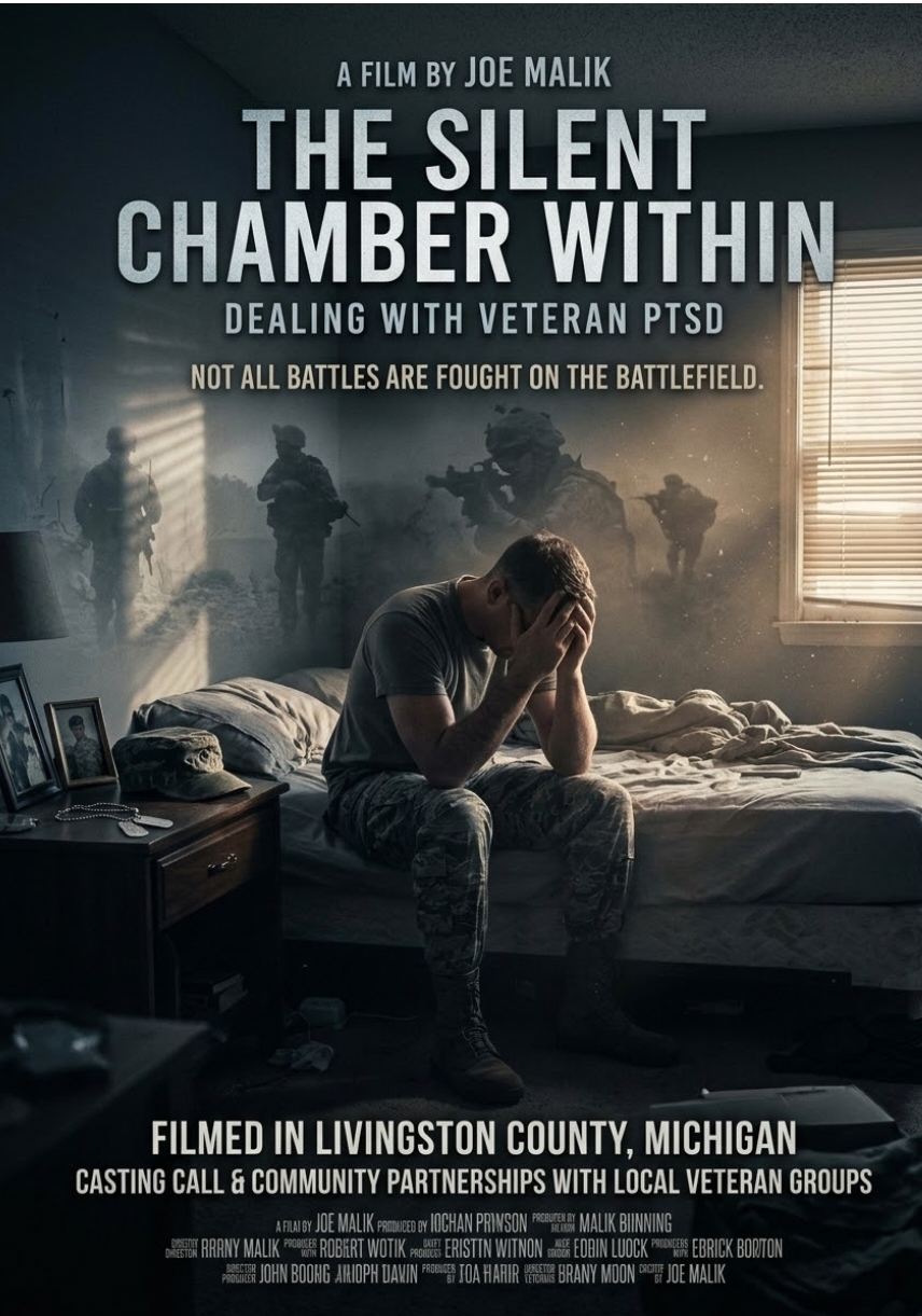 Acclaimed Filmmaker Joe Malik Announces New Feature Film ‘The Silent Chamber Within’ to be Filmed in Livingston County, Michigan